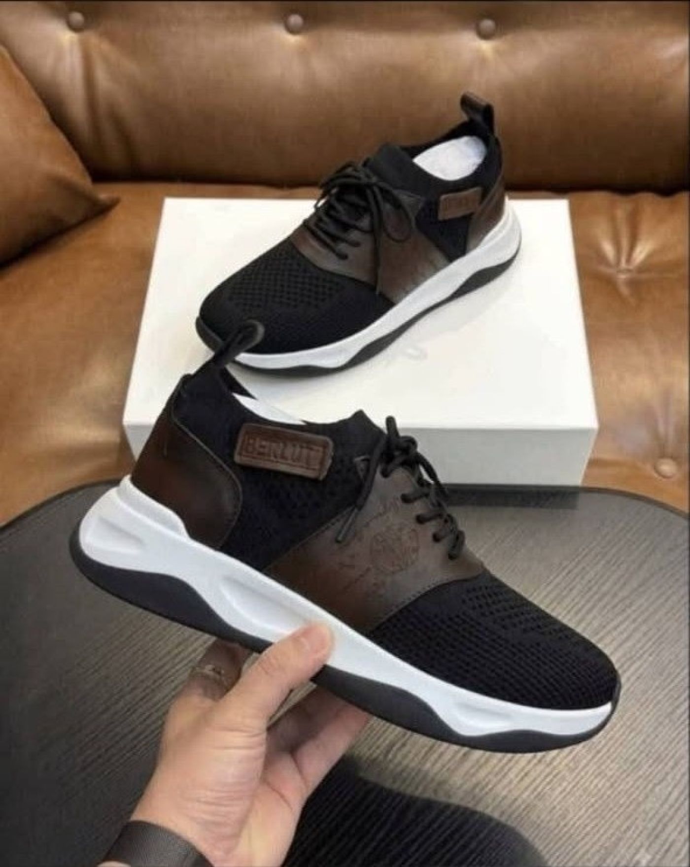 Baskets maille homme — photo 15