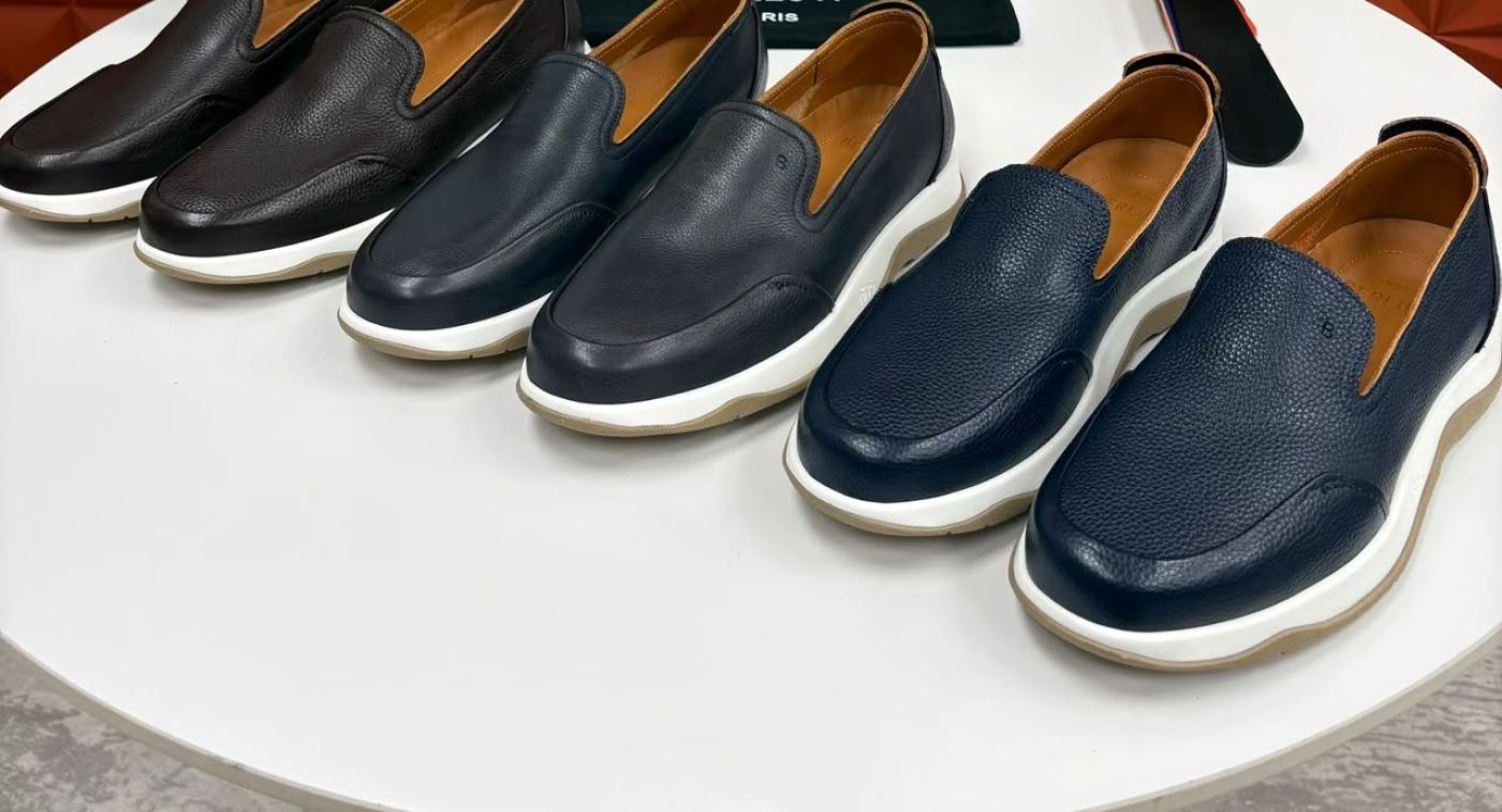 Mocassins cuir patiné — photo 3